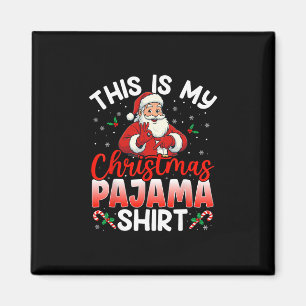 67 Meme Six Seven Lustige Weihnachts-Pyjamas Santa Magnet