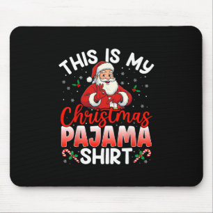 67 Meme Six Seven Lustige Weihnachts-Pyjamas Santa Mousepad