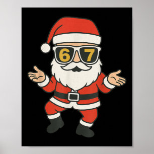 67 Meme Six Seven Tanz Kinder Männer Jungen Mädche Poster