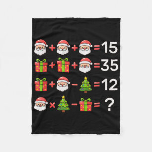 67 Meme Six Seven Weihnachts-Math-Gleichung Xmas L Fleecedecke