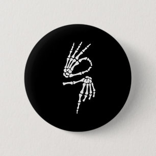 67 Meme Skelett Hand 6 7 Halloween Sechs Sieben Button