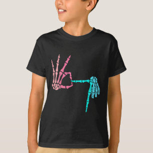 67 Meme Skelett tropfende Eiscreme 67 Baseball-Leb T-Shirt
