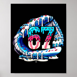 67 Meme Slang Baseballhandschuh Drip Eis Sechs Se Poster