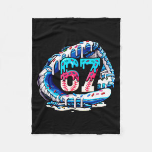 67 Meme Slang Baseballhandschuh Drip Eiscreme Sech Fleecedecke