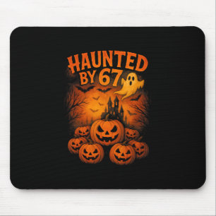 67 Meme Trend Geister Halloween Lustig Six Seven G Mousepad