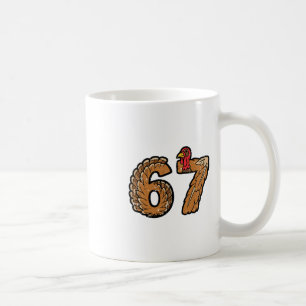67 Meme Truthahn Lustiger Erntedankfest 6 7 Jungen Kaffeetasse