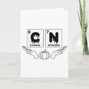 67 Meme Wissenschaft Chemie Lustiger Kürbis Kunst  Karte