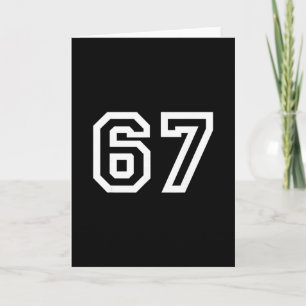 67 minimalistisches Design Karte