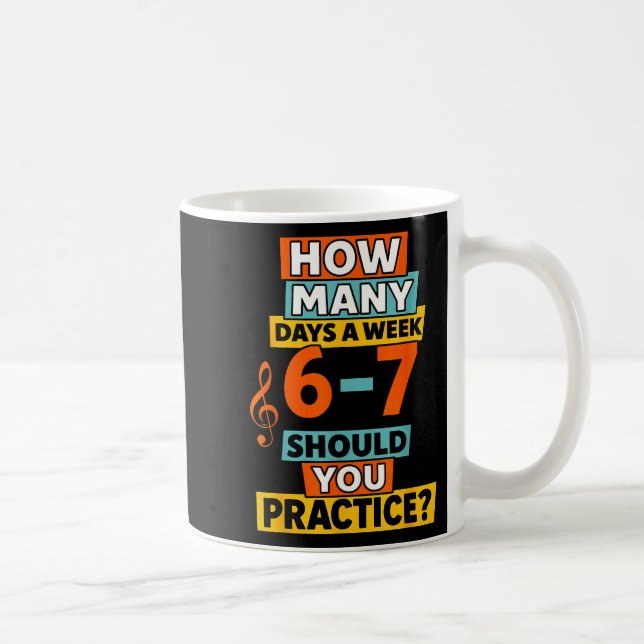 67 Music Teacher Meme Funny Musician Slang For Tea Kaffeetasse (Rechts)