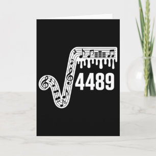 67 Musik Drip Meme Quadratwurzel 4489 Slang Lustig Karte