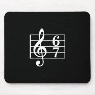 67 Musik Meme Slang Musiker Kinder Lustiger Musikl Mousepad