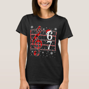 67 Musik Meme Slang Musiker Santa Musiklehrer C T-Shirt