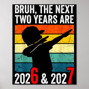 67 Neue 2026 Dabbing Jungen Lustiges Silvester Sec Poster