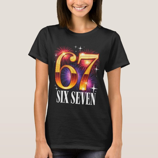 67 New Years Eve Party Pajama Shirt 6 7 Meme 67 20 (Vorderseite)