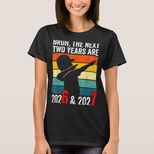 67 Nye 2026 Dabbing Boys Funny New Year Eve Six Se T-Shirt (Vorderseite)