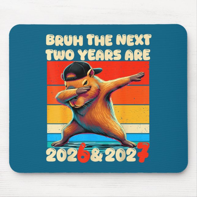 67 Nye 2026 Funny Boys Kids New Years Eve Party 6  Mousepad (Vorne)