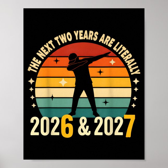 67 Nye 2026 Funny Boys Kids New Years Eve Party 6  Poster (Vorne)