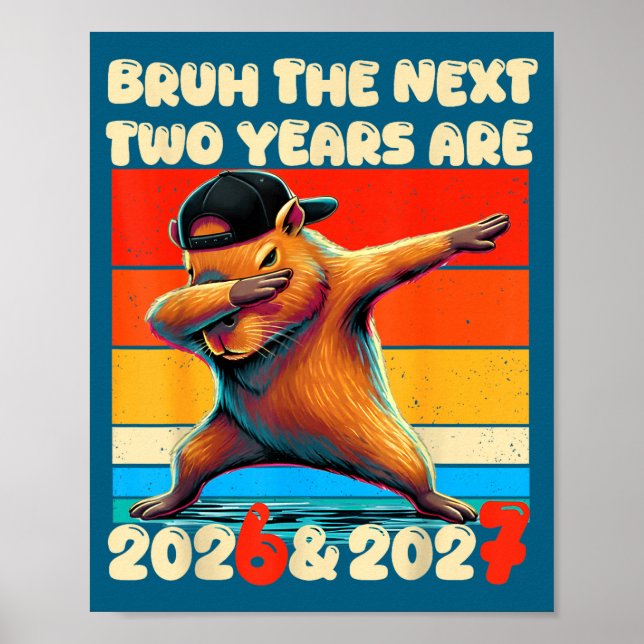 67 Nye 2026 Funny Boys Kids New Years Eve Party 6  Poster (Vorne)