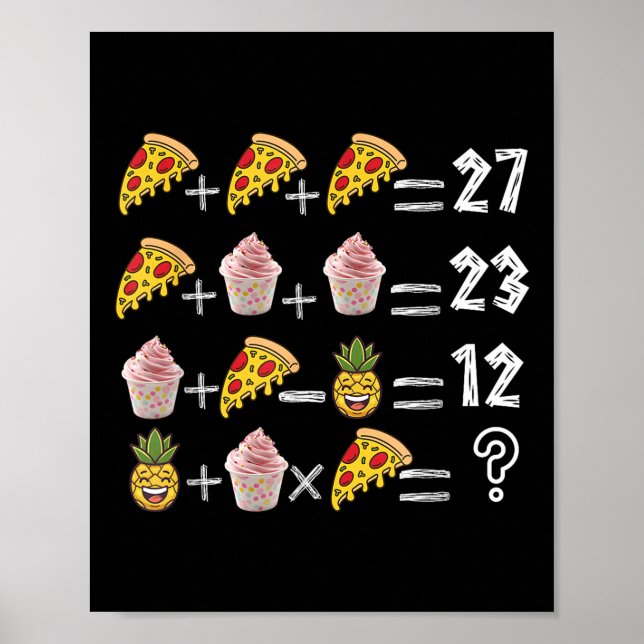 67 Order Operations Math Pemdas Funny Teacher Meme Poster (Vorne)