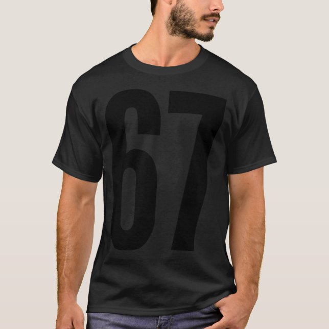 67 Oversized T-Shirt (Vorderseite)