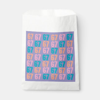 67 Party Favor Bags Geschenktütchen