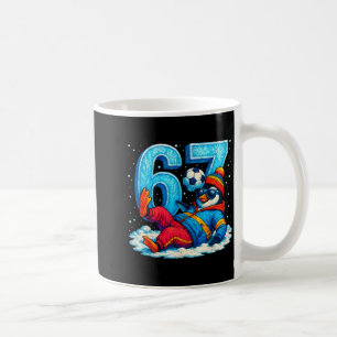 67 Pinguin Fußball Lustiges Winter Meme Geschenk Kaffeetasse