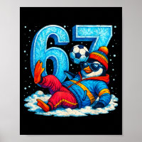 67 Pinguin Fußball Lustiges Winter Meme Geschenk _