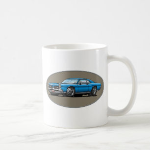 67 Pontiac GTO_blue Tasse