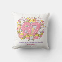 67 Reasons We’re Egg-cellent Friends! Easter Kissen