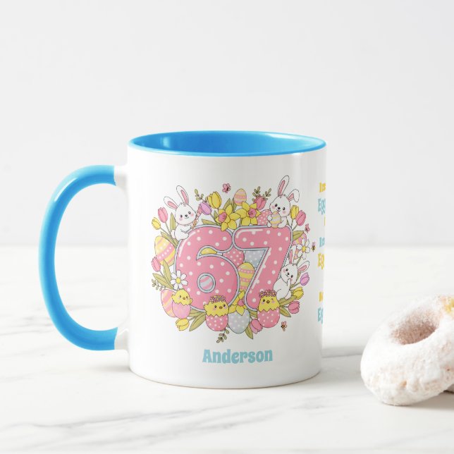 67 Reasons We’re Egg-cellent Friends! Easter Tasse (Mit Donut)
