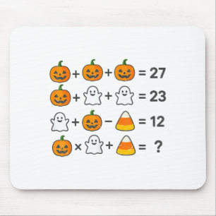 67 Reihenfolge Operationen Mathe-Lehrer Halloween- Mousepad