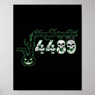 67 Root Sechs Sieben 6 7 Meme Lustiges Halloween-K Poster