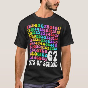 67. Schultag Lehrer Kinder 67 Mathe Zahlen 10 T-Shirt