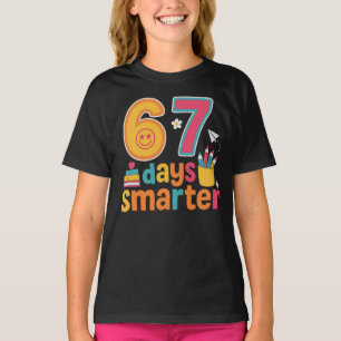 67. Schultag Shirt 67 Tage schlauer Lehrer B