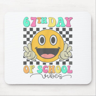 67. Schultag Stimmung Cute Smile Gesicht 67 Meme T Mousepad