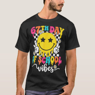 67. Schultag Vibes Lustig Sechs Sieben 67 Meme S T-Shirt
