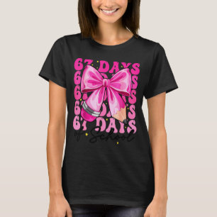 67 Schultage Coquette-Bogen Six Seven Meme-Teac T-Shirt