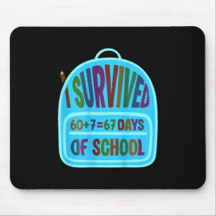 67 Schultage Tropf Eiscreme 67 Bysebyll Lebensstil Mousepad