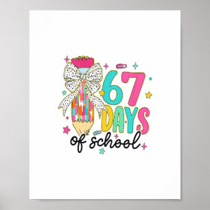67 Schultags Stimmung Lustig Sechs Sieben 67 Meme  Poster