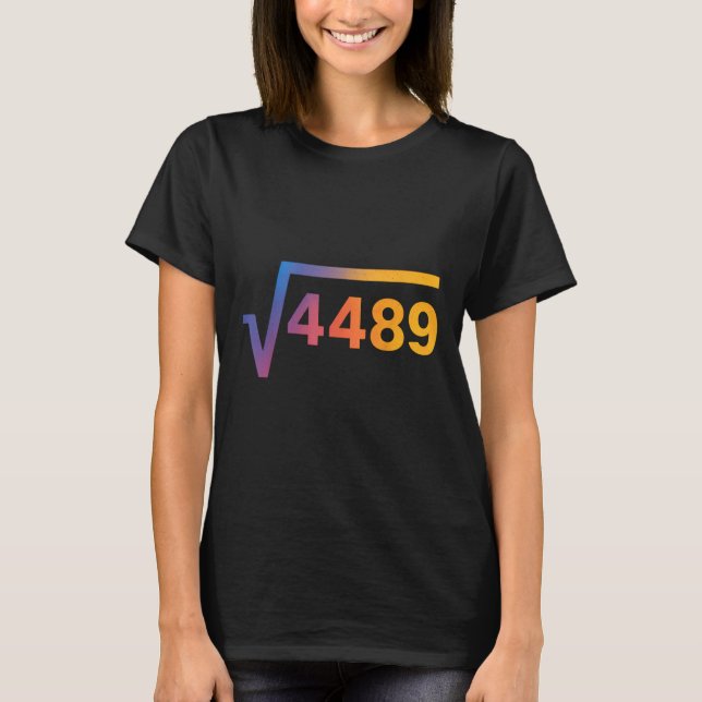 67 Sechs Sieben 6-7 Meme  T-Shirt (Vorderseite)