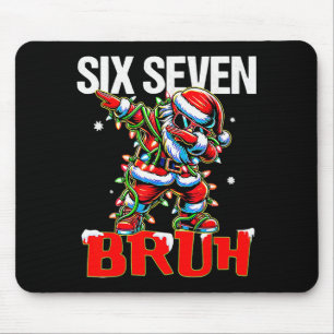 67 Sechs Sieben Burh Weihnachtsmann Weihnachten 6  Mousepad