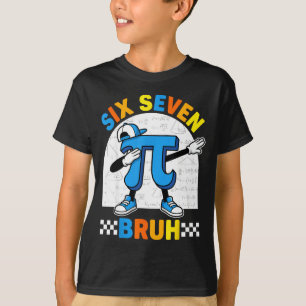 67 sechs sieben Meme Mathe lustiger Tag Mathe-Lehr T-Shirt