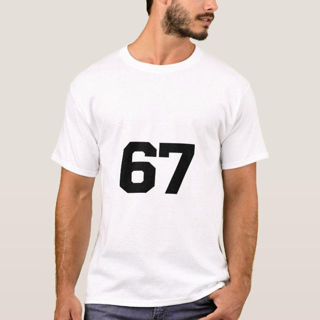 67 Sechs Sieben T-Shirt (Vorderseite)