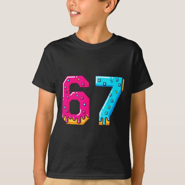67 Shirt Baseball Life Style 101 Apparel Youth Dri (Vorderseite)