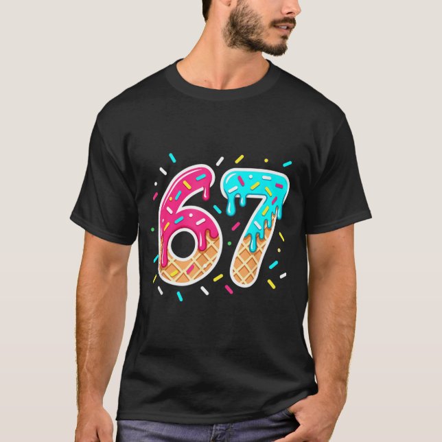 67 Shirt Baseball Lifestyle 101 Apparel Youth Drip (Vorderseite)