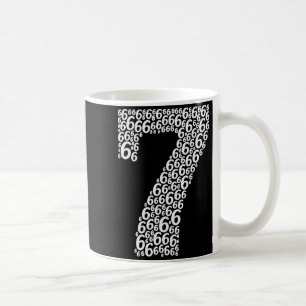 67 Siebenundsechzig Halloween-Kostümbild Lustig 6 Kaffeetasse