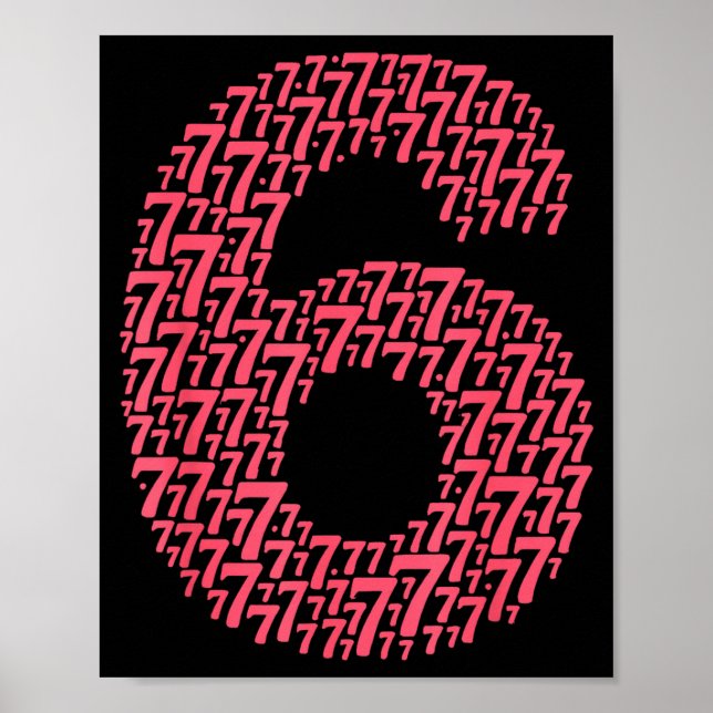 67 Siebenundsechzig Halloween-Kostümdesign Lustig  Poster (Vorne)