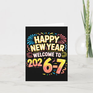 67 Silvester - Frohes neues Jahr 2026-7 Lustig 67 Karte