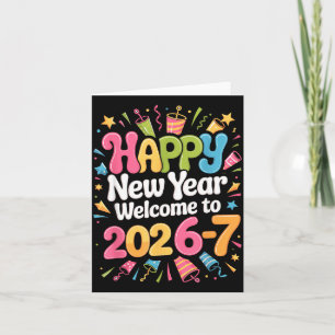 67 Silvester - Frohes Neues Jahr 2026-7 Lustig 67 Karte
