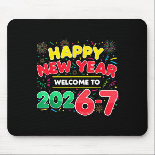 67 Silvester, Humor Frohes Neues Jahr 2026-7 Lusti Mousepad
